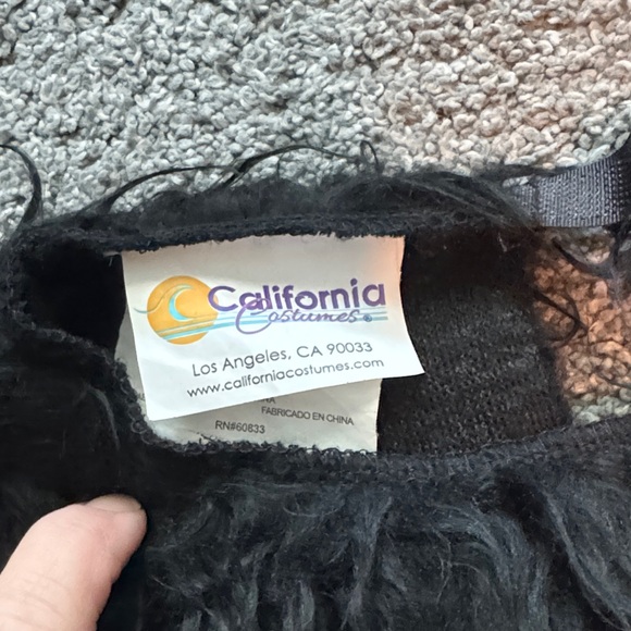 Gorilla kids California Costumes Black Furry Suit - Picture 2 of 5